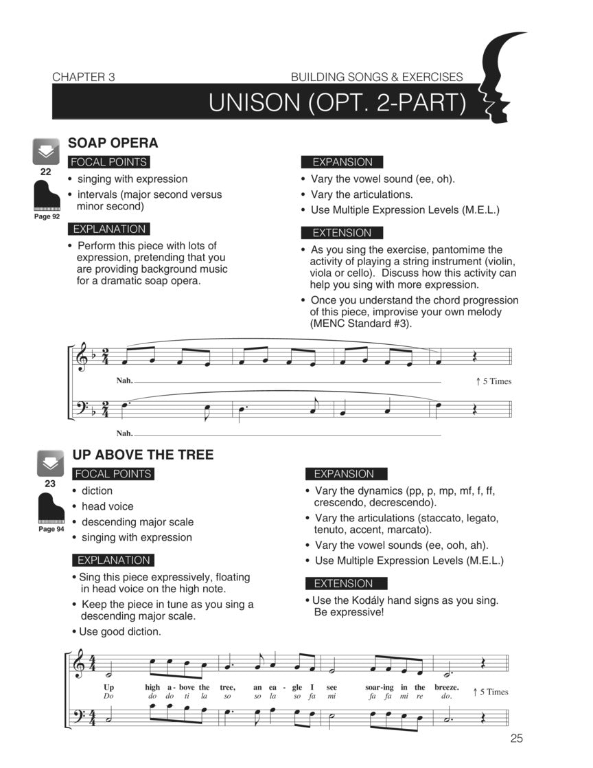 Choir Builders Fundamental Vocal Techniques for Classroom and General Use
