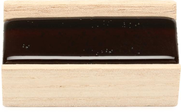 Violin Rosin Dark RDM Woodblock - Plastic Cover - RDM