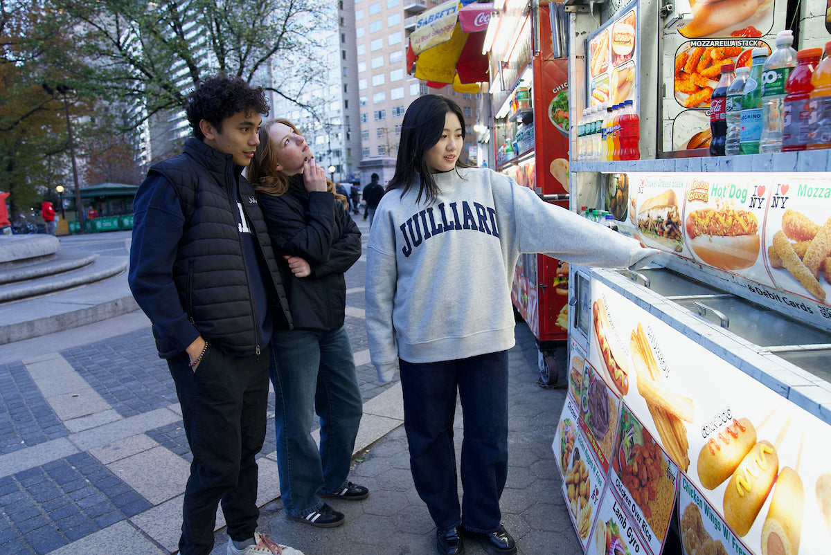 Sweatshirt: Diana Mock-Neck Reverse Fleece