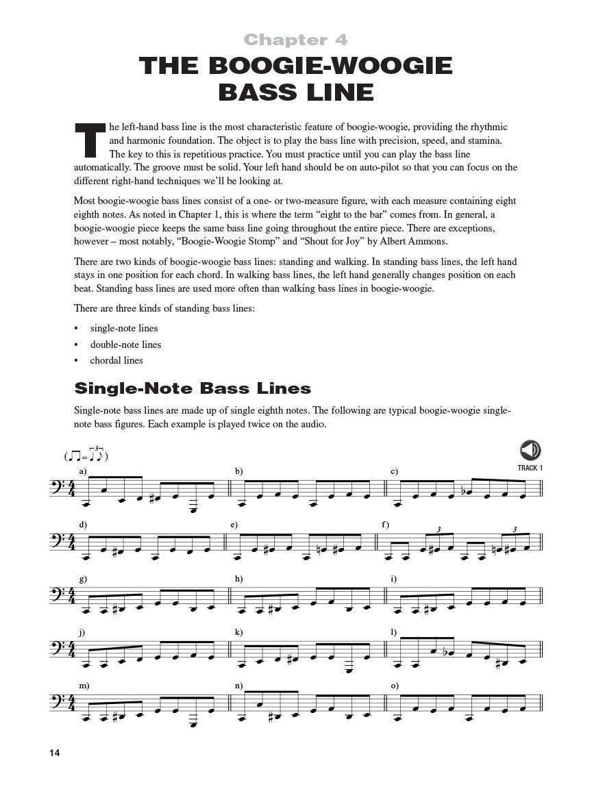 Boogie-Woogie Piano - Hal Leonard Keyboard Style Series