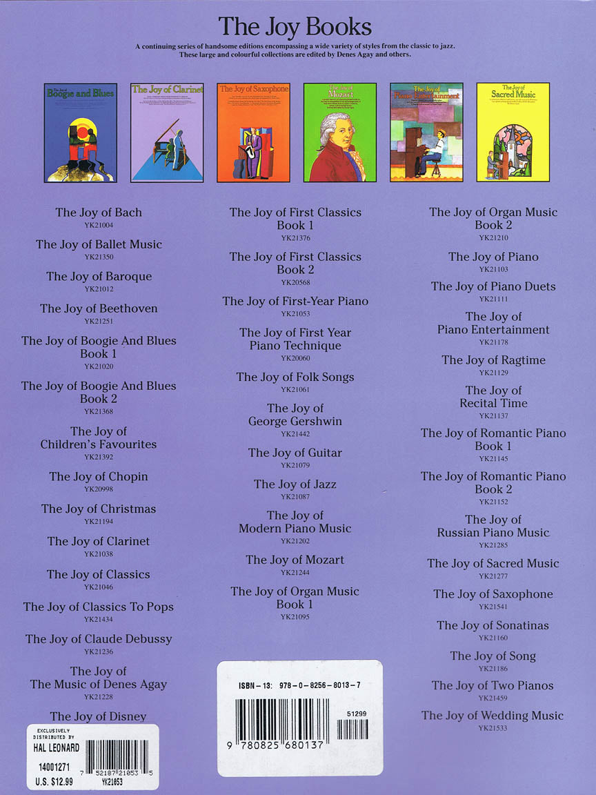 Joy of First Year Piano