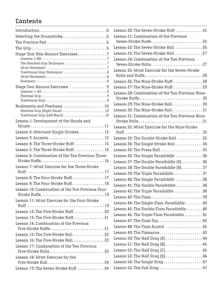 Rich, Buddy - Modern Interpretation of Snare Drum Rudiments