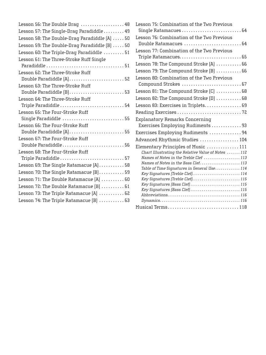 Rich, Buddy - Modern Interpretation of Snare Drum Rudiments