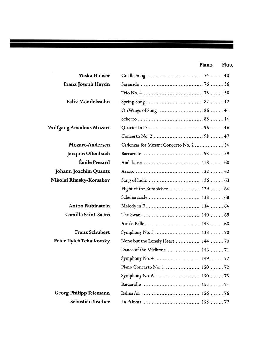 Library of Flute Classics