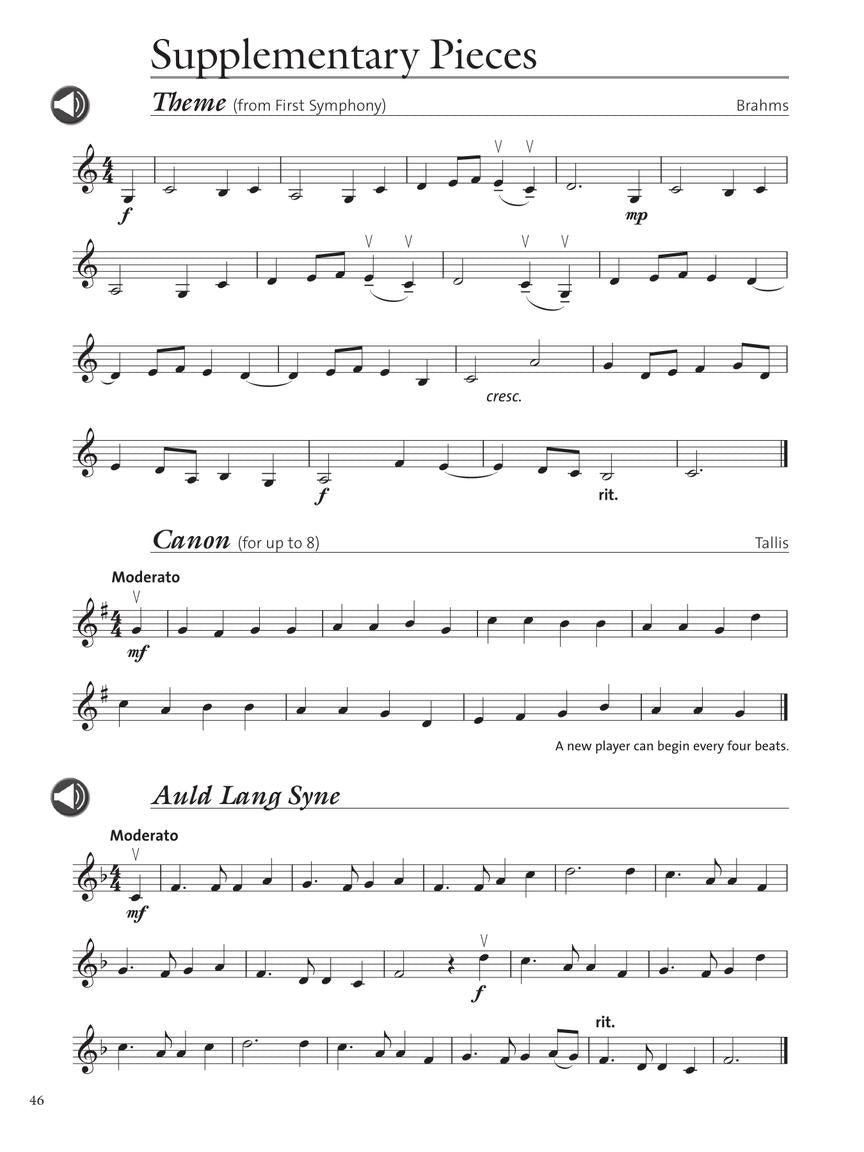 New Tune a Day Violin, Book 1 Audio and Video Access