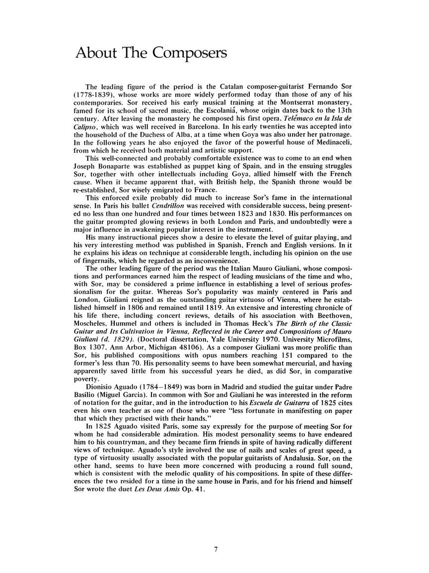 Classical Guitar, The