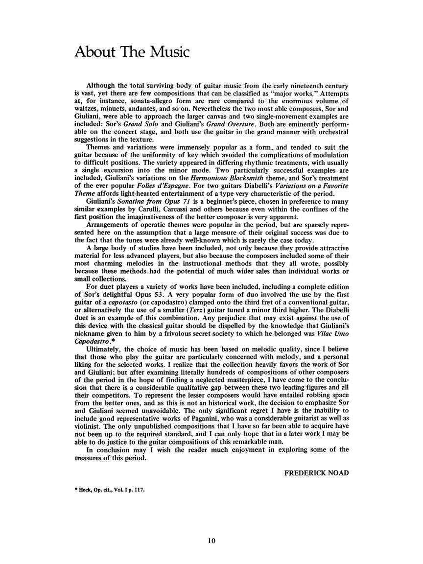 Classical Guitar, The