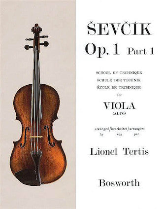 Sevcik: for Viola – Opus 1, Part 1