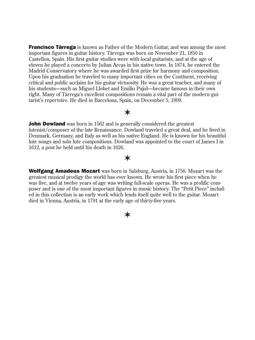 Fifty Easy Classical Guitar Solos