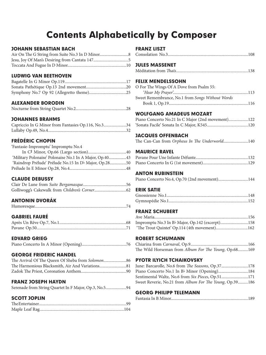 Everybody's Favorite Classical Piano Pieces