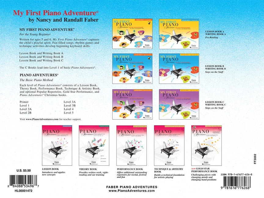 Faber My First Piano Adventure® Christmas Book B