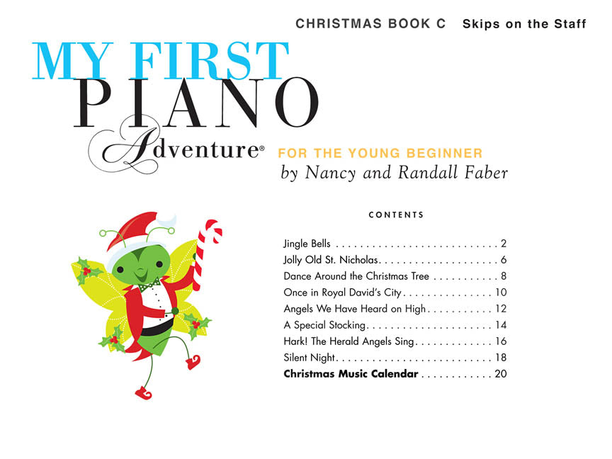 Faber My First Piano Adventure, Christmas Book C