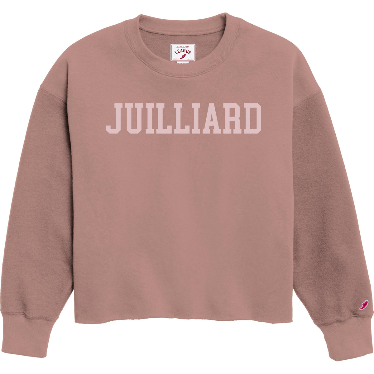Sweatshirt: Juilliard Reverse Fleece Oversized Midi Embossed