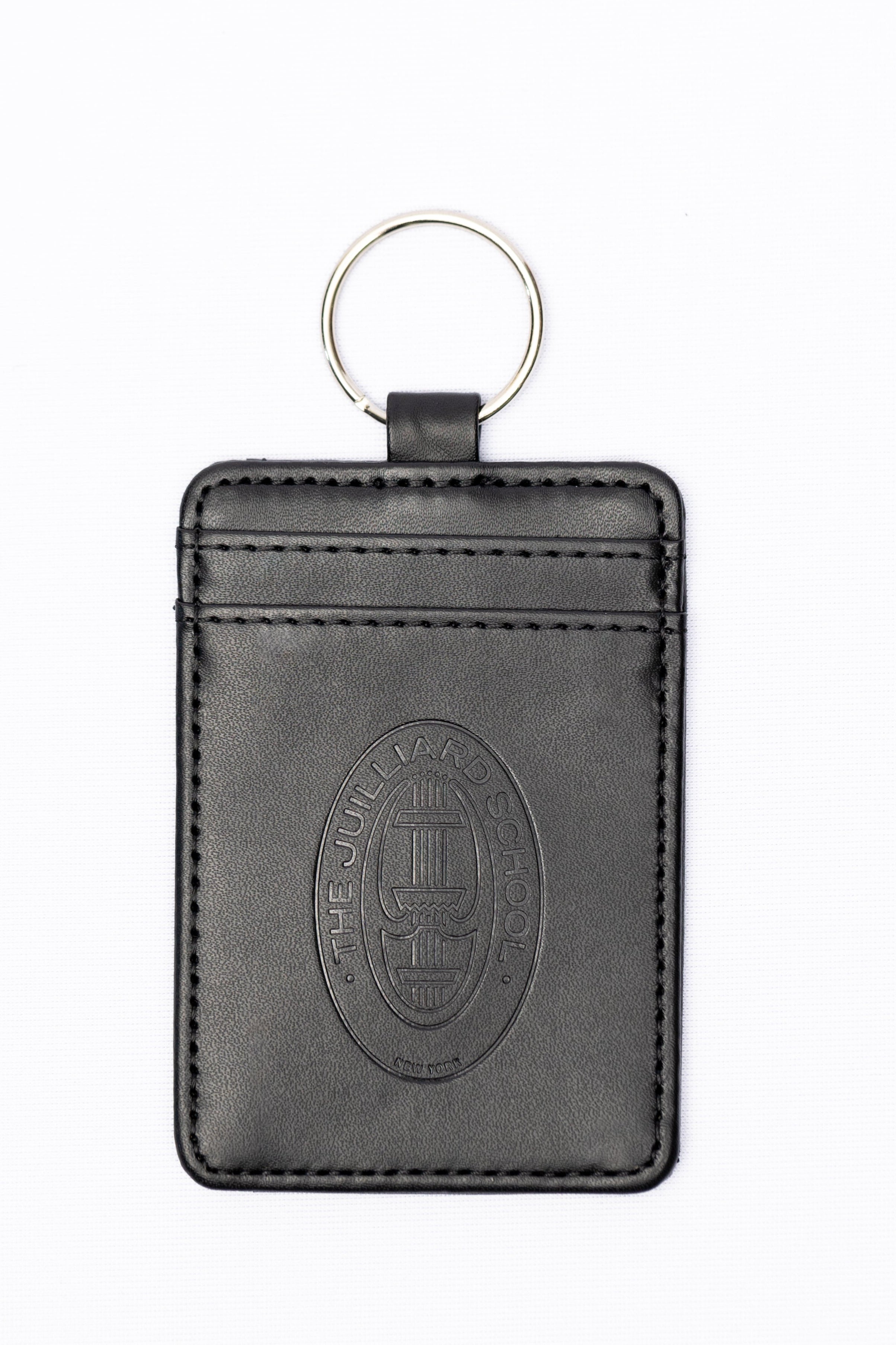 Keychain: Leatherette Vertical ID Holder Keytag