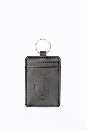 Keychain: Leatherette Vertical ID Holder Keytag