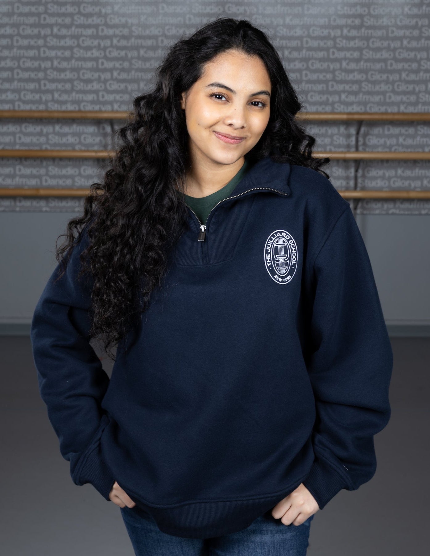 Sweatshirt: 1991 Women's Quarter Zip Fleece