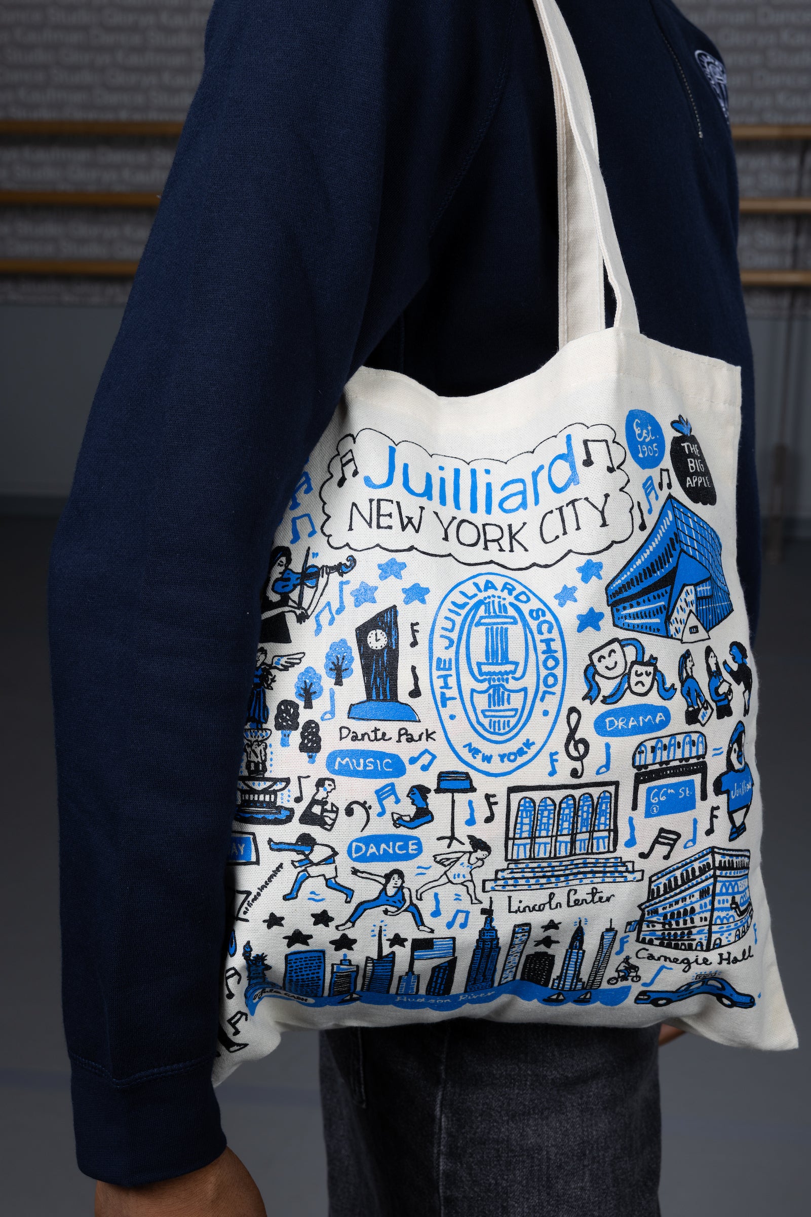 Tote Bag: Juilliard by Julia Gash Artwork