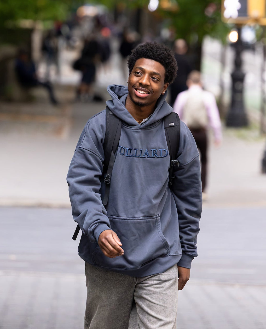 Sweatshirt: Ember Pigment Dyed Oversized Juilliard Hood