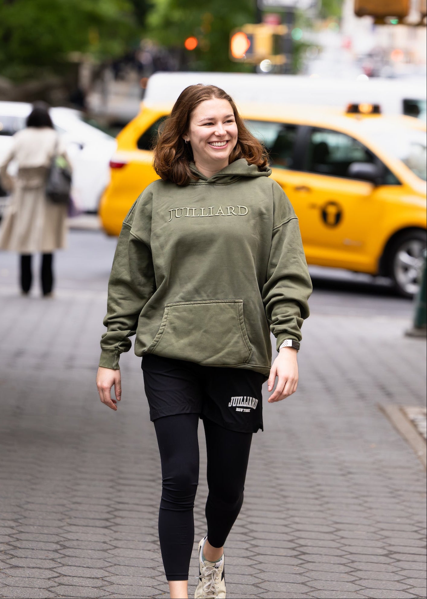 Sweatshirt: Ember Pigment Dyed Oversized Juilliard Hood