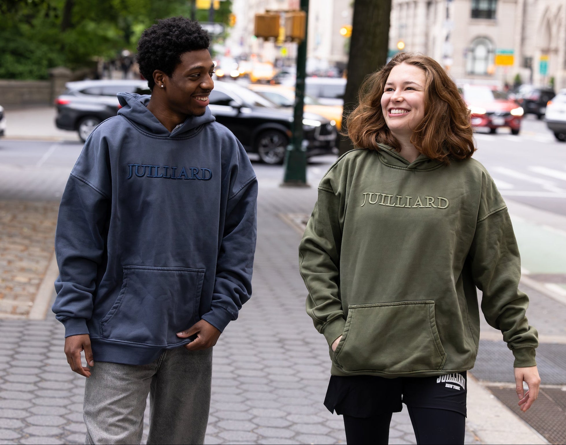 Sweatshirt: Ember Pigment Dyed Oversized Juilliard Hood