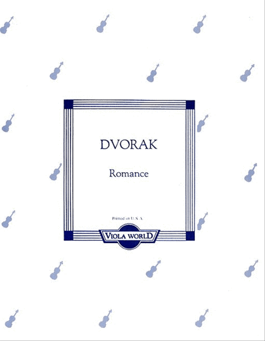 Dvorak: Romance Op. 11 viola
