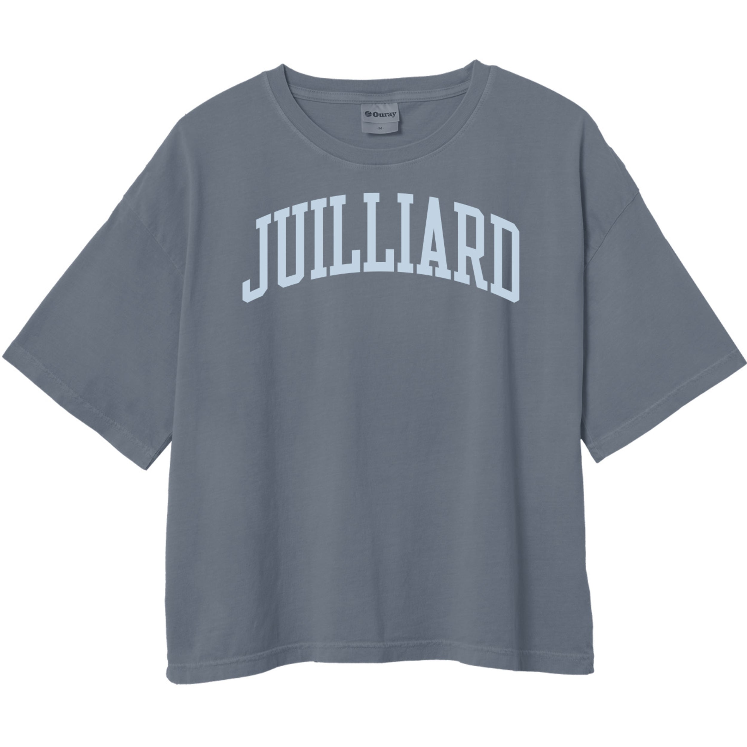 T-Shirt: Crop Midi (Ringspun, washed cotton)