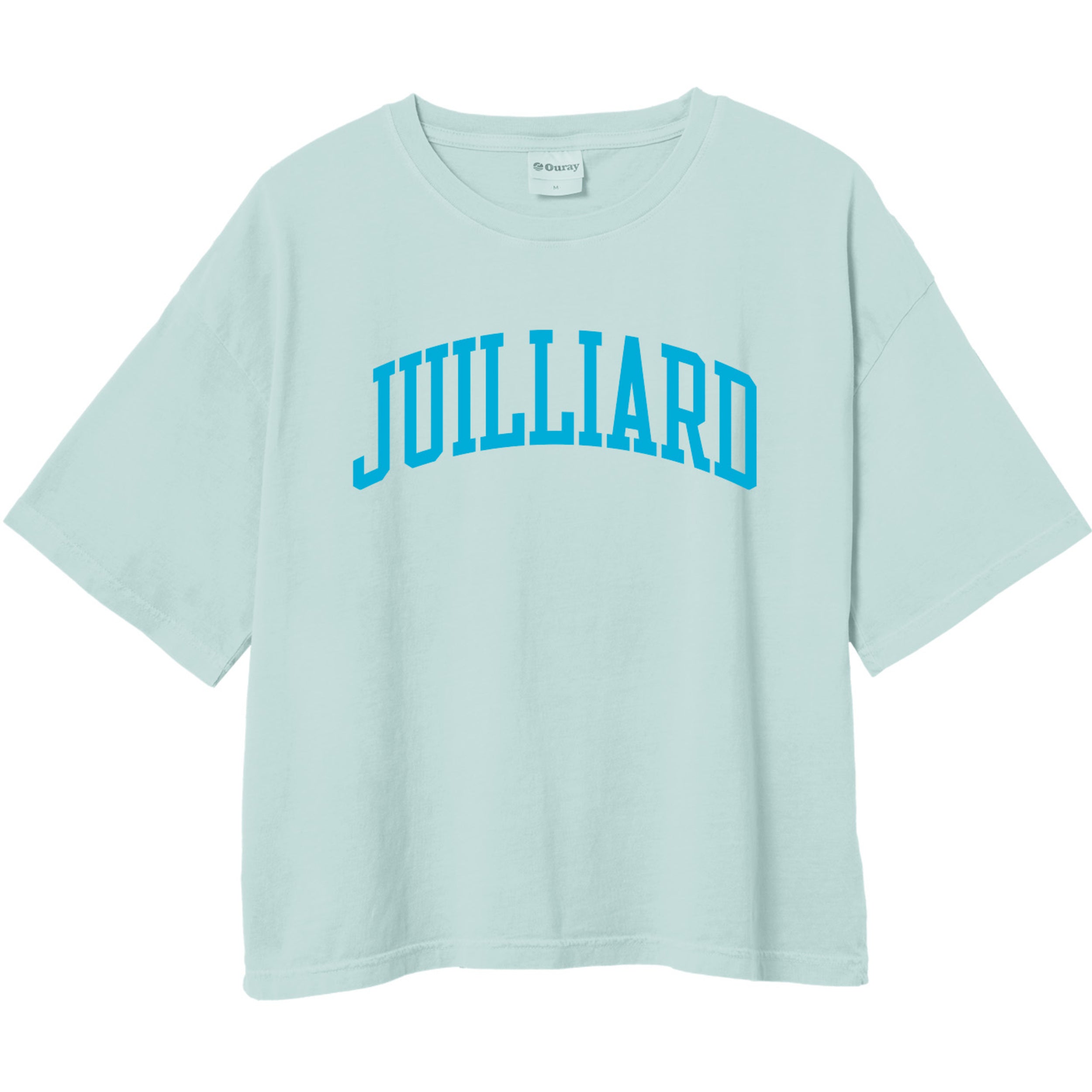 T-Shirt: Crop Midi (Ringspun, washed cotton)