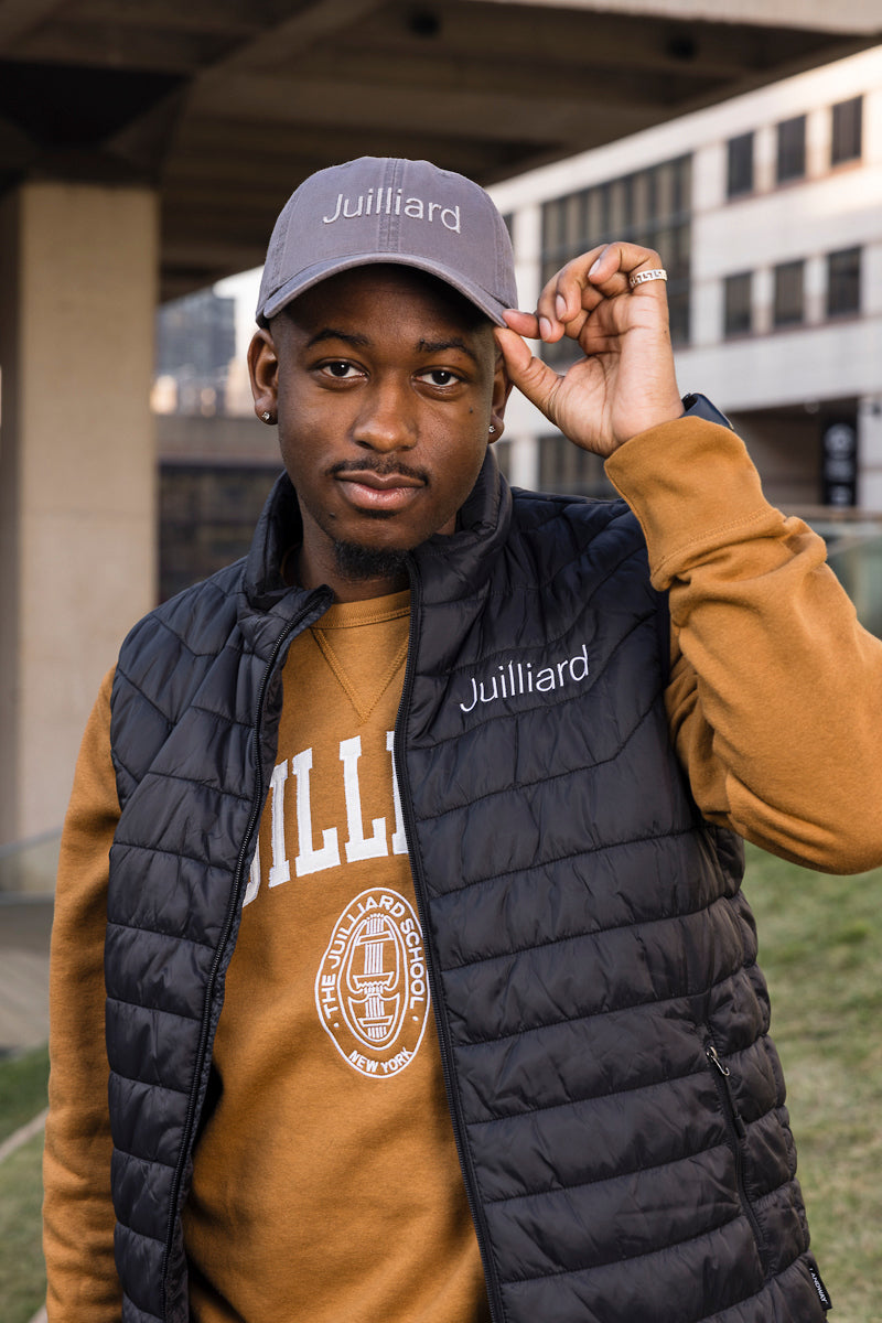 Puffer Vest: Black Juilliard Unisex Vest