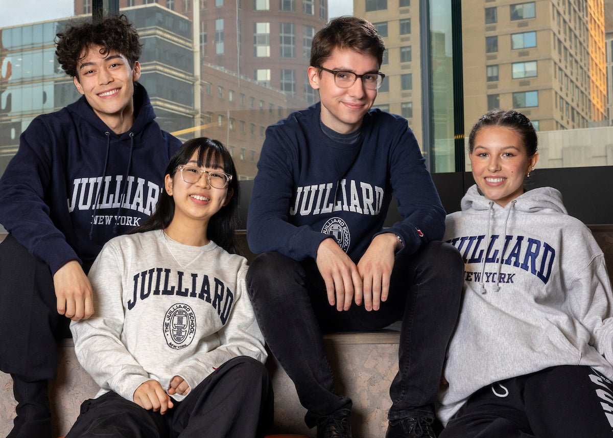 Clearance: Sweatshirt: Juilliard New York Classic Hood (Champion L/XL Only)