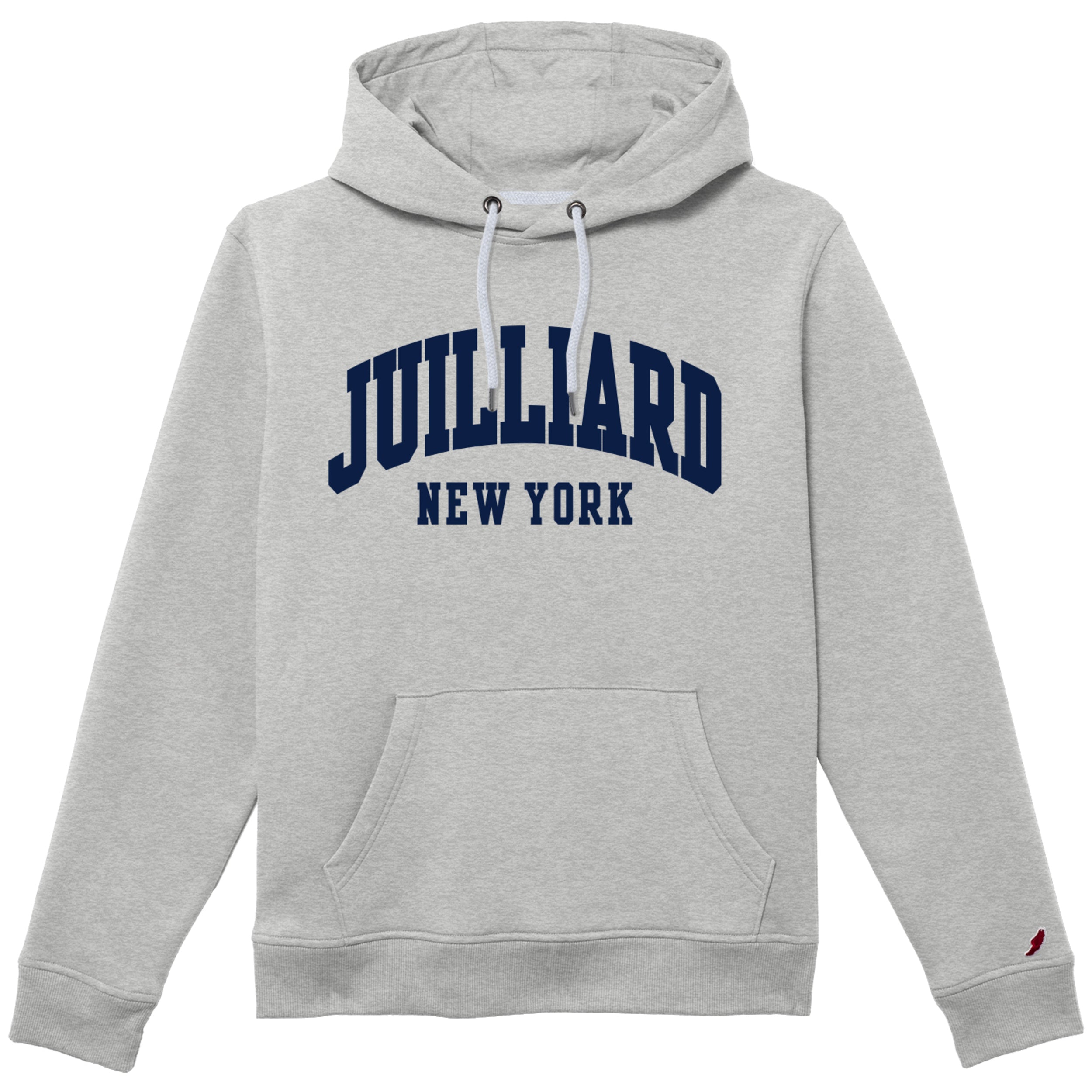 Sweatshirt: 1991 Embroidered Hooded Juilliard NEW YORK logo (L2* & Champion**)