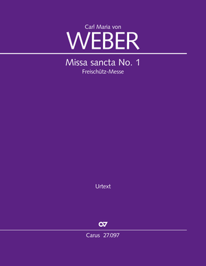 Weber: Missa sancta No. 1 E-flat major Score