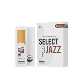D'Addario Organic Select Jazz Alto Saxophone Reed, Unfiled