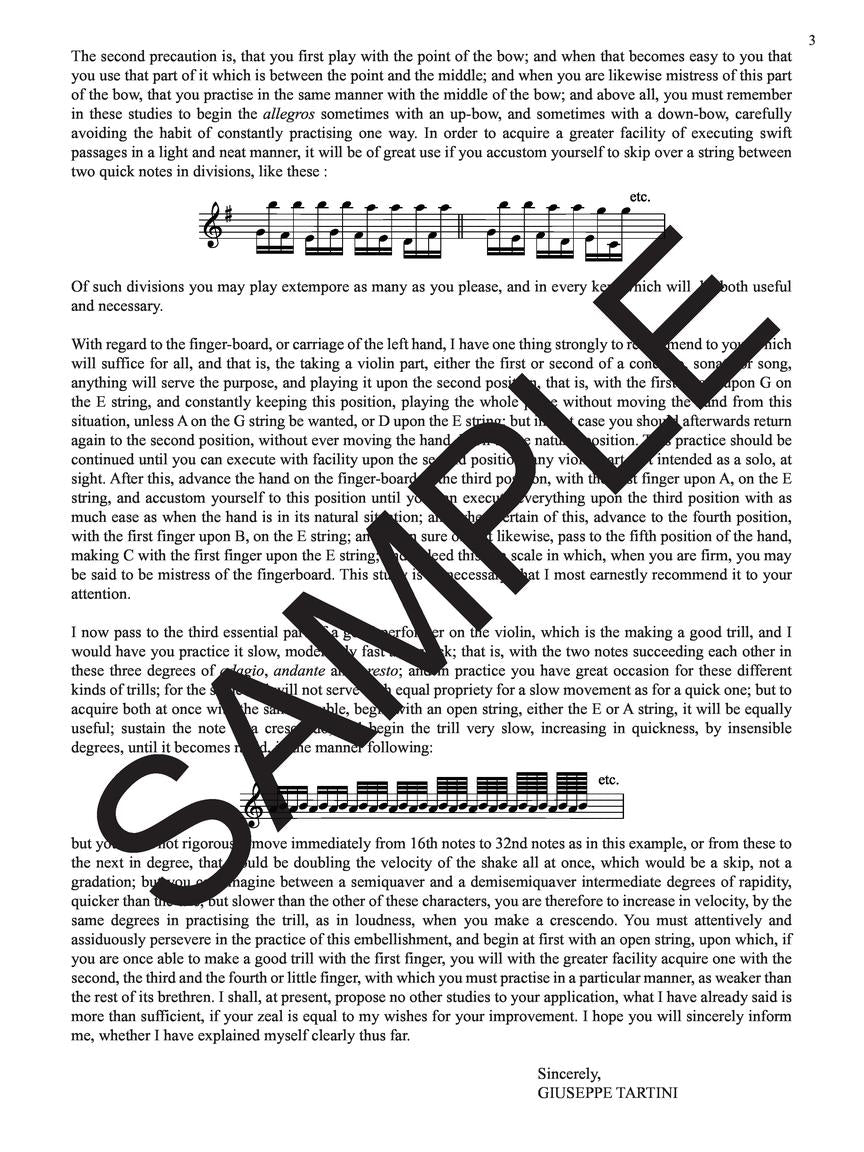 Tartini The Art of Bowing: Variations on a Theme of Corelli for Violin and Piano