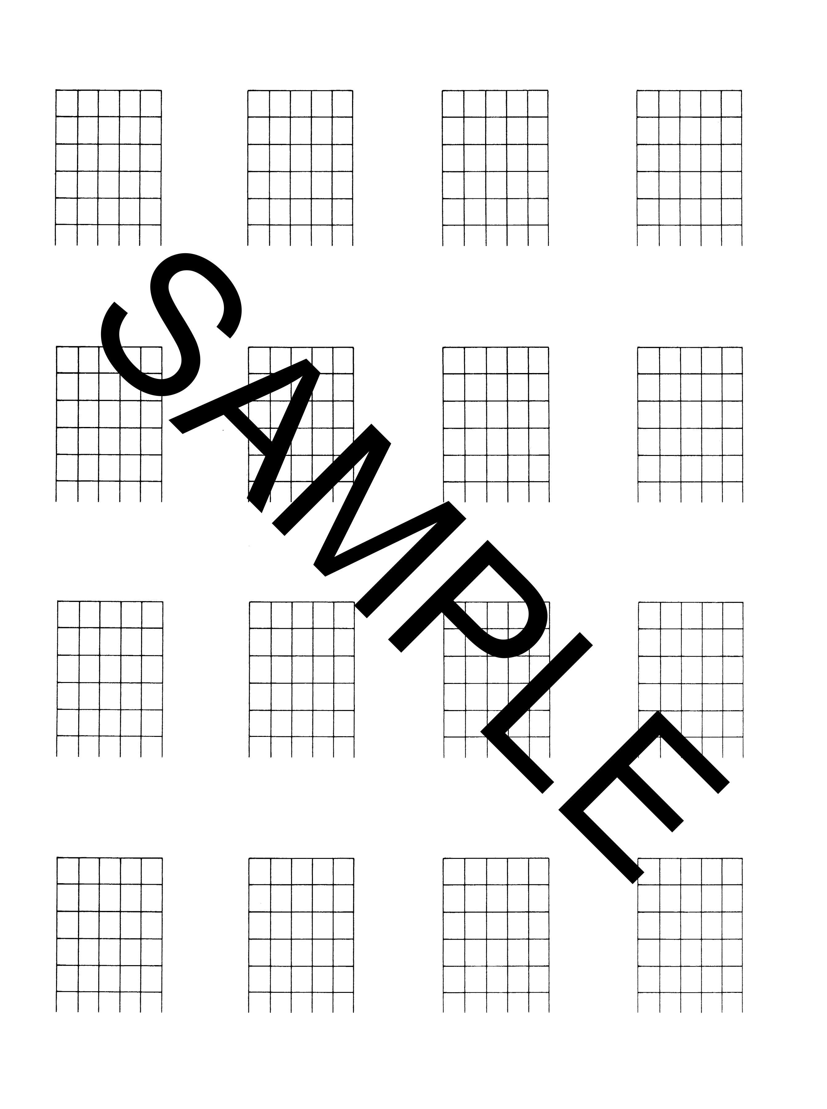 Manuscript Notebook: Passantino Spiral Book No. 159: 4-Stave/16 Chord Boxes (Guitar)