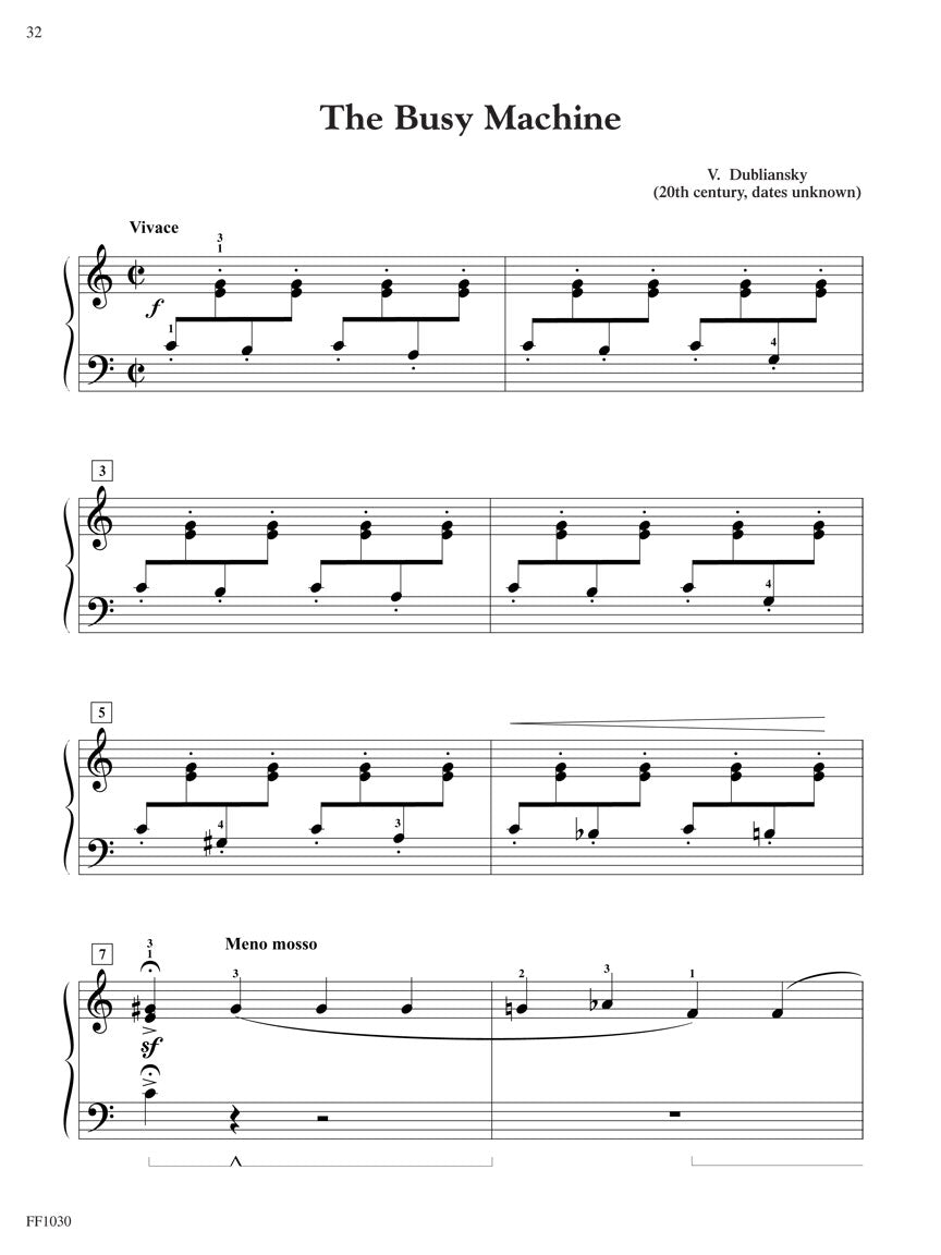 Faber Piano Literature - Book 1