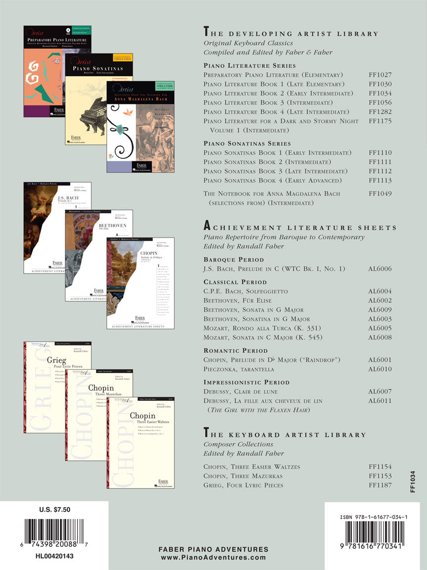 Faber Piano Literature - Book 2