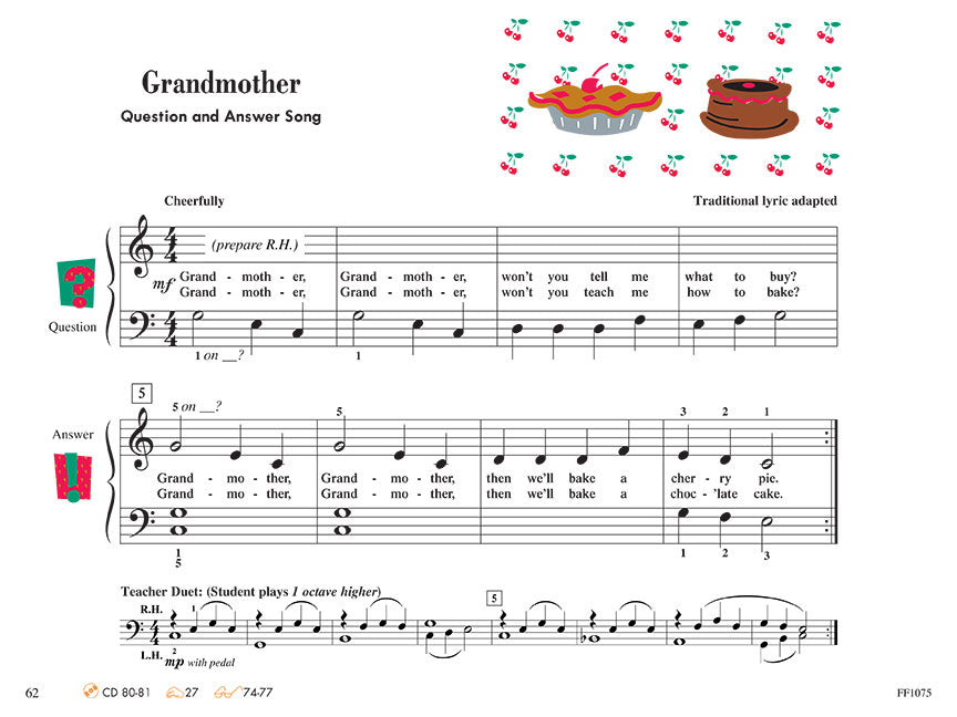 Faber Piano Adventures Lesson Book, Primer Level