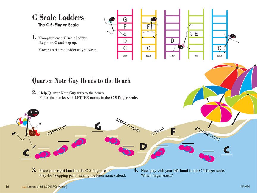 Faber Piano Adventures Theory Book, Primer Level