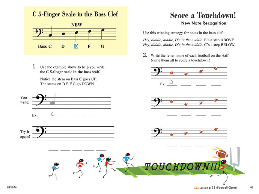 Faber Piano Adventures Theory Book, Primer Level