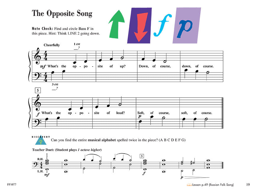 Faber Piano Adventures Performance Book, Primer Level