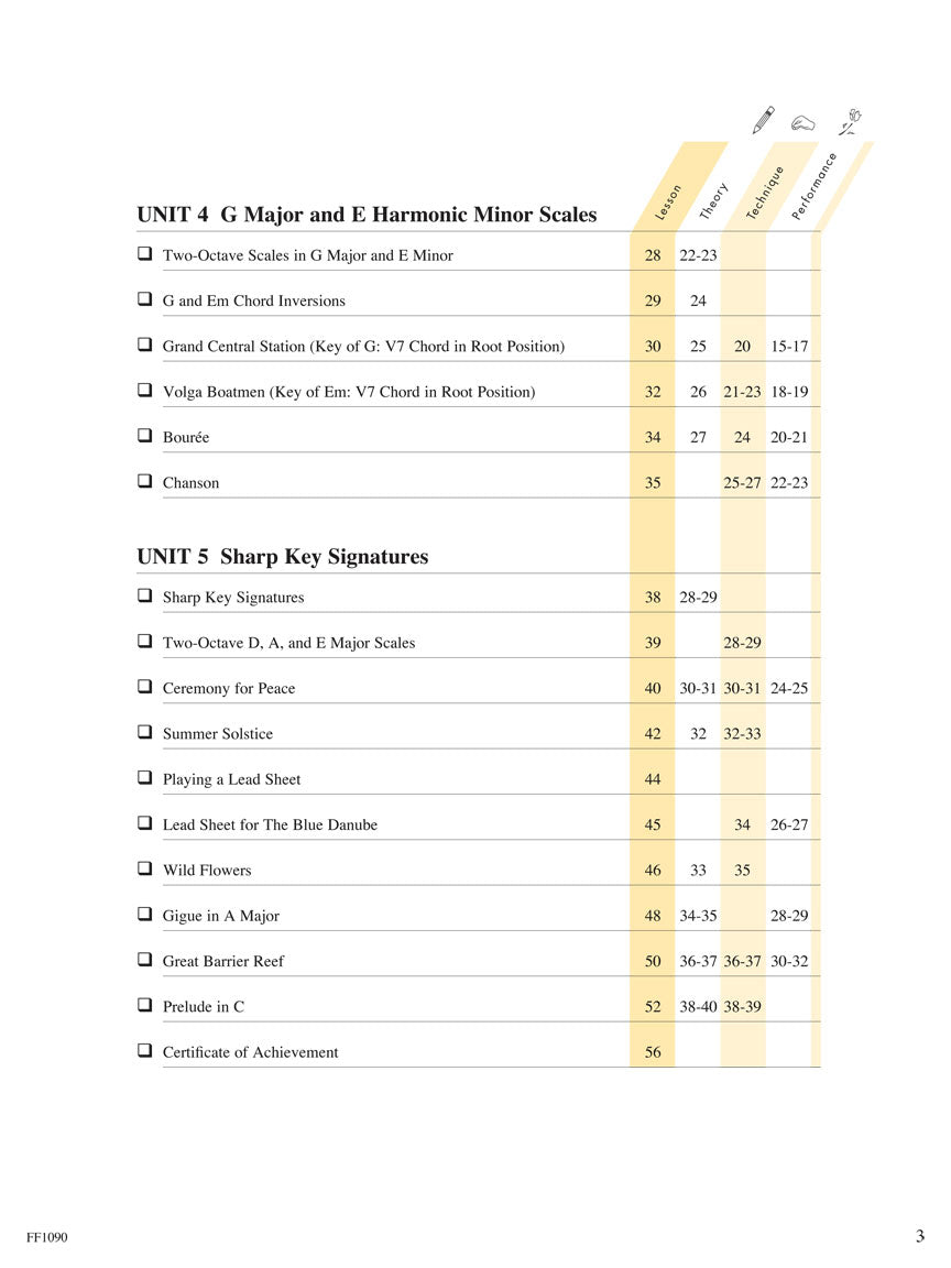 Faber Piano Adventures Lesson Book 4