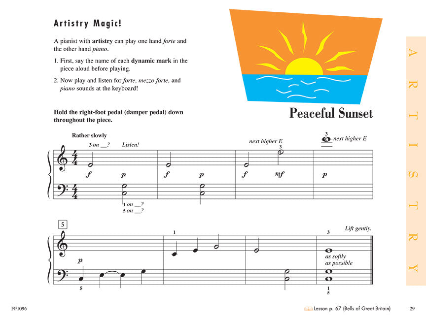 Faber Piano Adventures Technique & Artistry Book - Primer Level