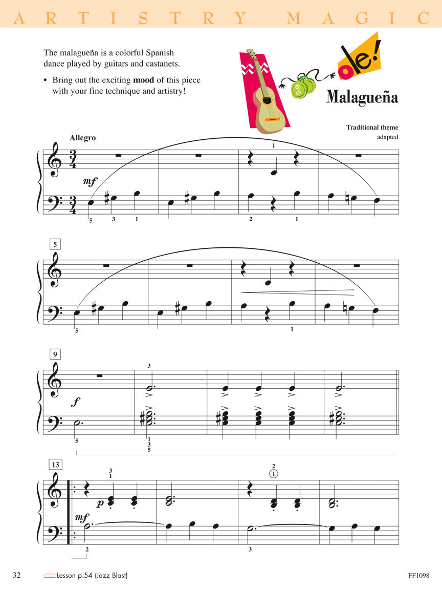 Faber Piano Adventures Technique & Artistry Book, Level 2A