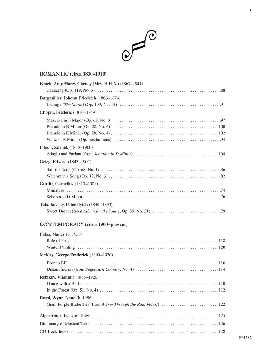 Faber Piano Literature Book 4