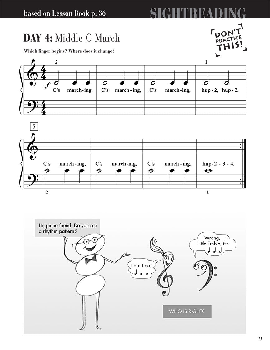 Faber Piano Adventures Sightreading Book, Primer Level