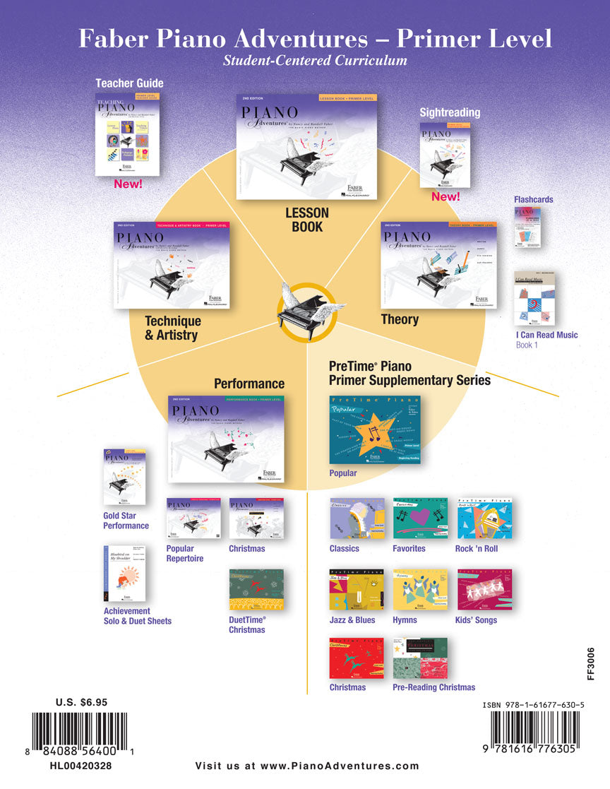 Faber Piano Adventures Sightreading Book, Primer Level
