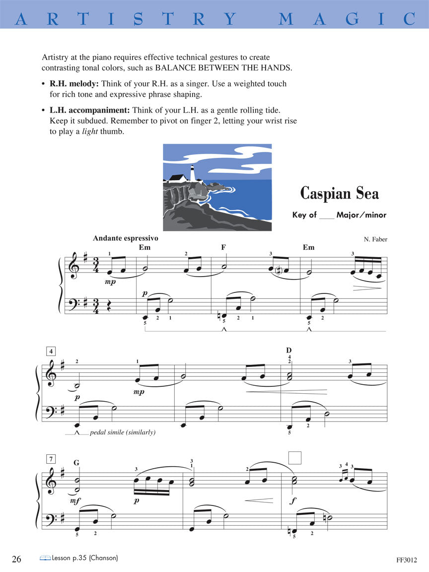 Faber Piano Adventures - Technique and Artistry Book Level 4
