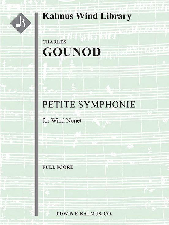 Gounod: Petite Symphony for Wind Nonet Full Score