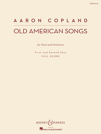 Copland: Old American Songs Voice and Orchestra