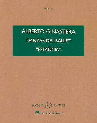 Ginastera: Danzas del Ballet “Estancia” Study Score
